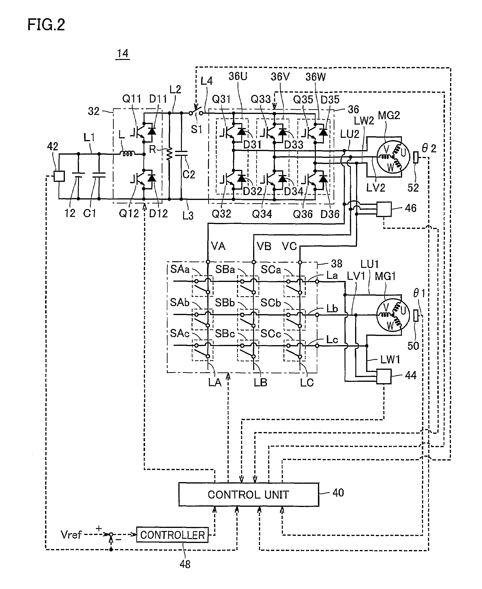 Power supply system for vehicle with improved energy efficiency and vehicle including the same