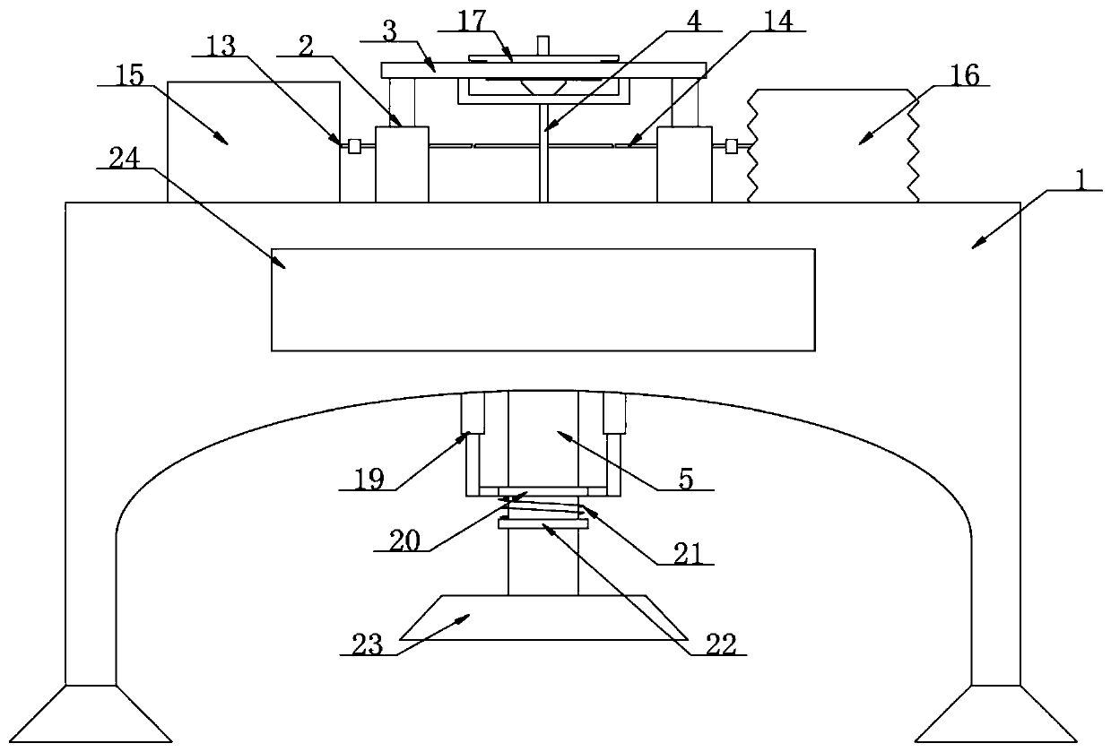 Puncture device for abdominal operation in gastrointestinal surgery