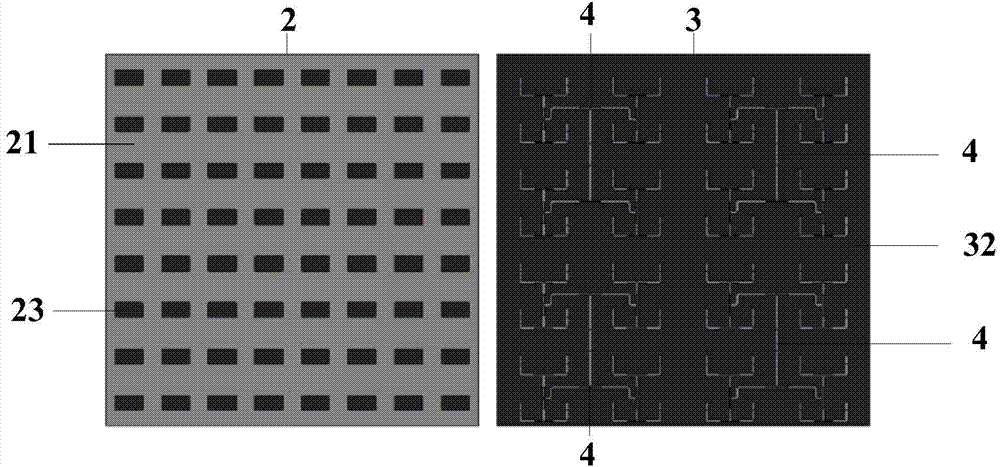 Back-cavity slot antenna array