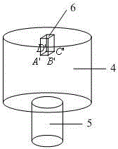 Fatigue crack three-dimensional expansion comparative analysis method for off-line CT detection condition