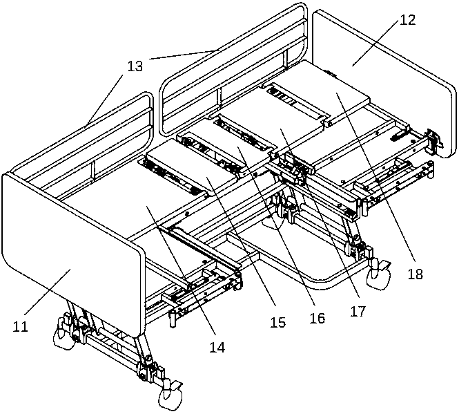 Combination folding chair bed