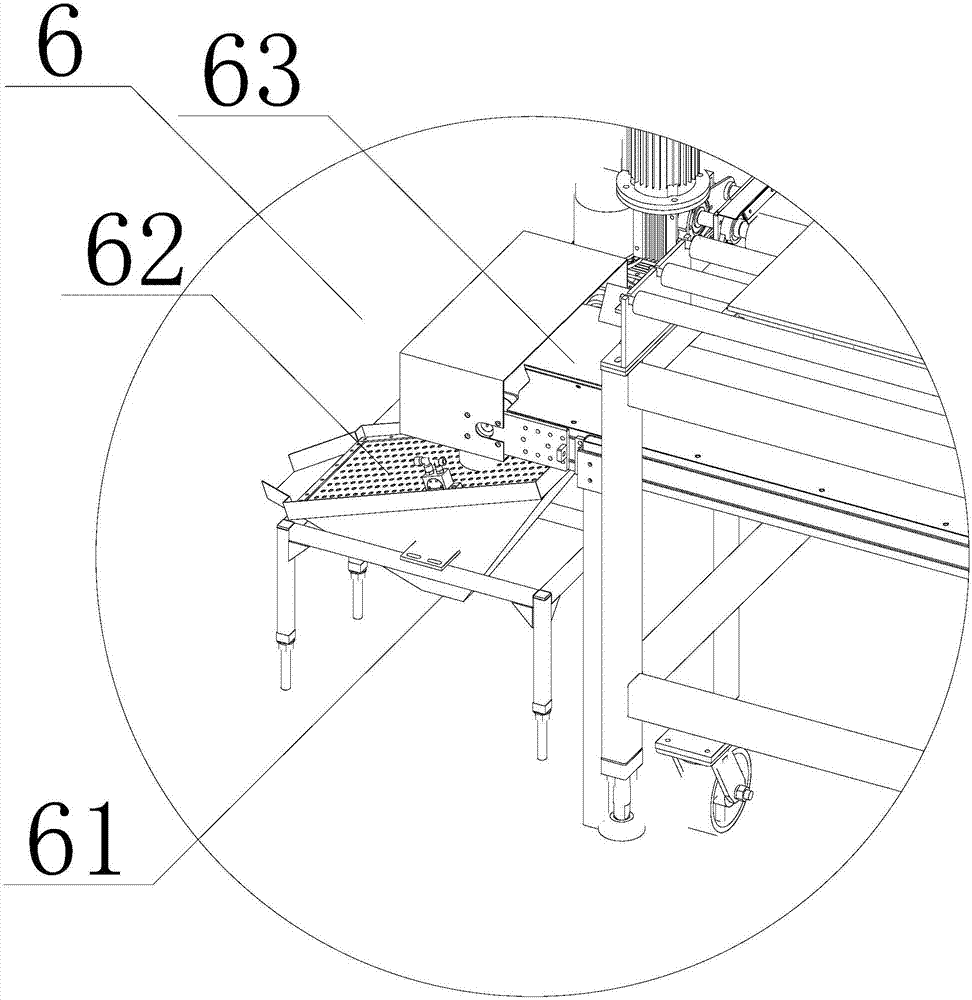 Dry granular distributing machine and dust cover