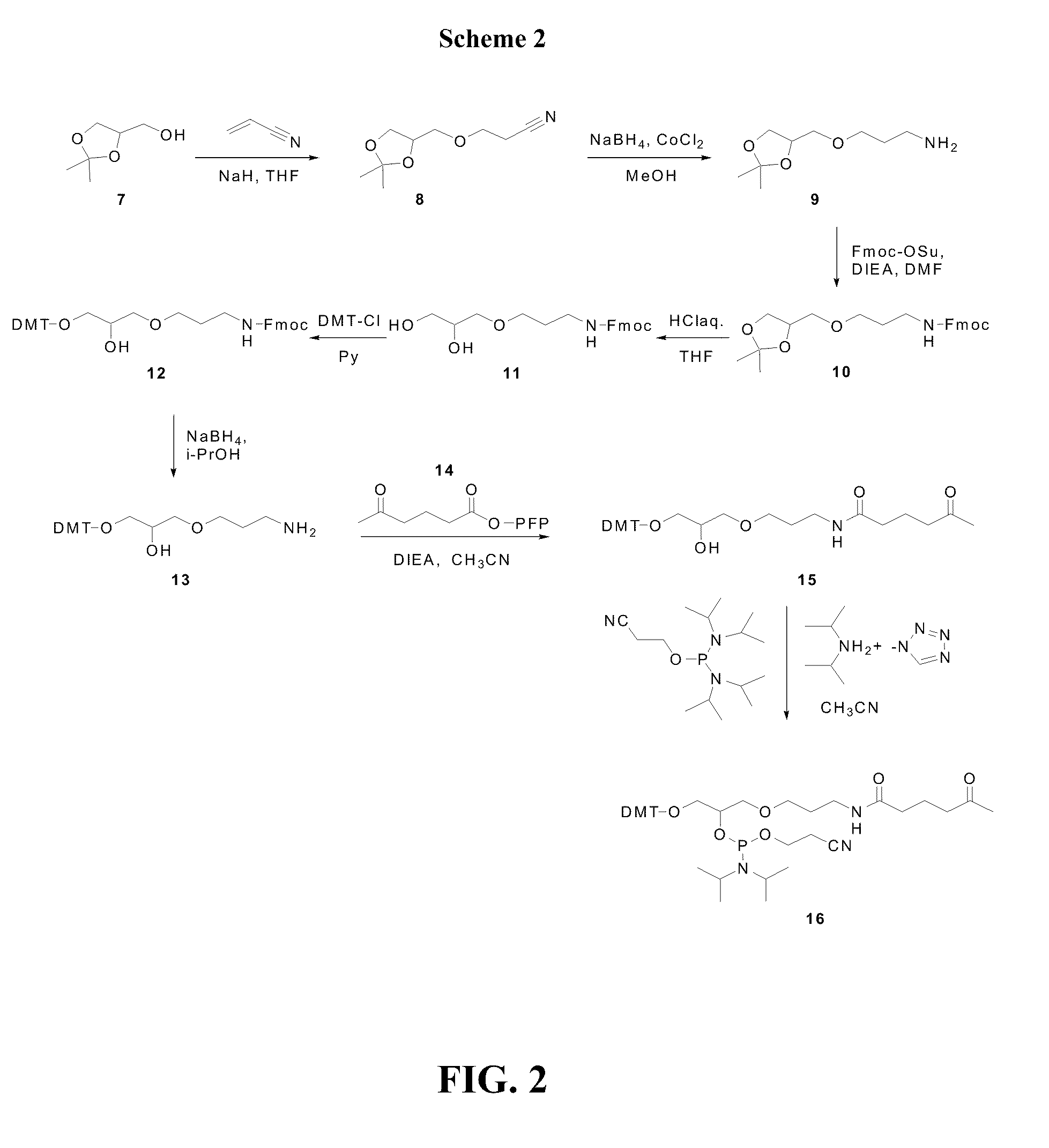 Compounds and methods for labeling oligonucleotides