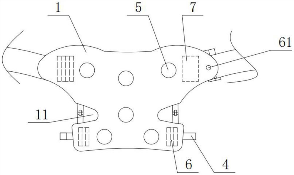 Shoulder rest for adjuvant therapy