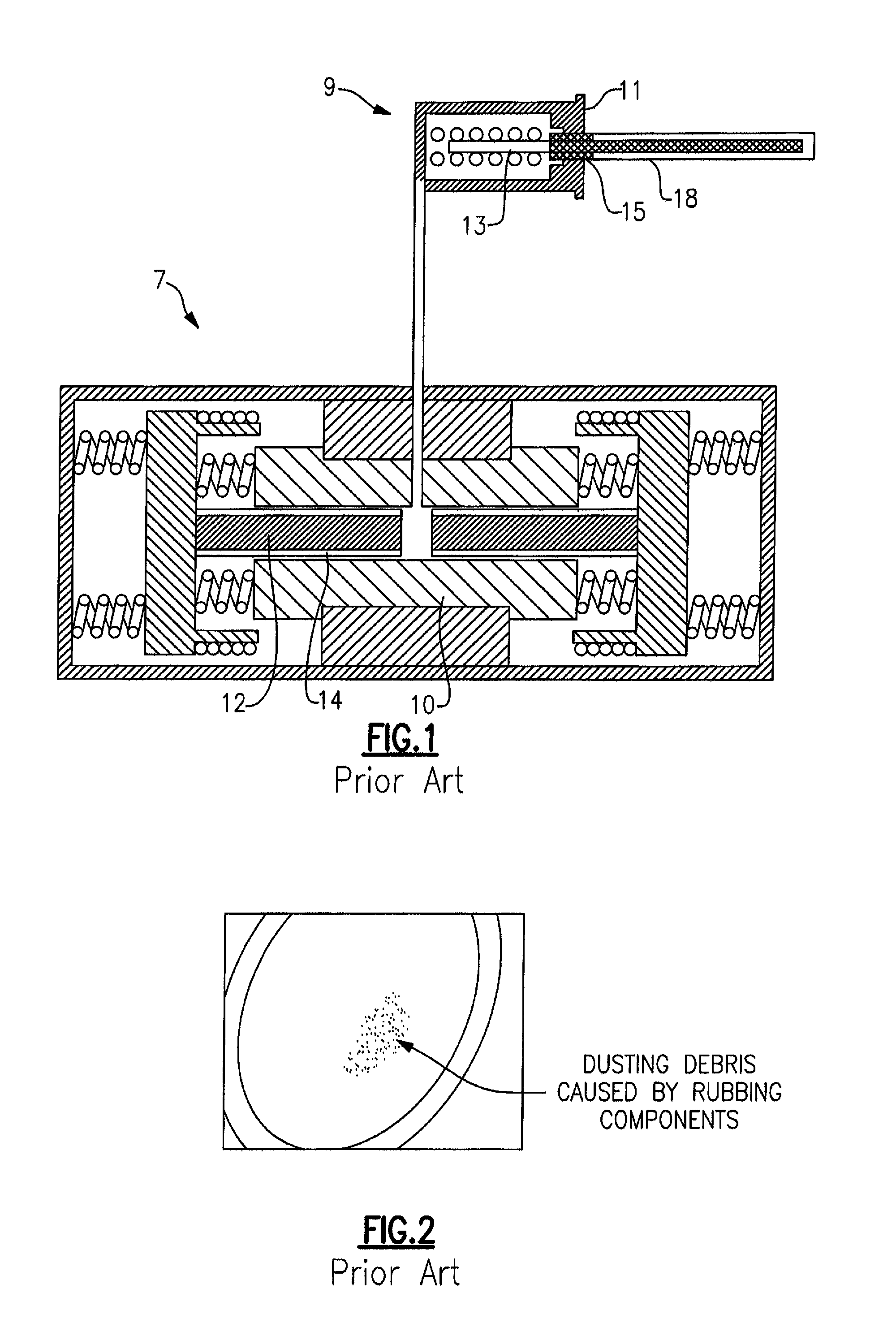 Machined spring with integral retainer for closed cycle cryogenic coolers