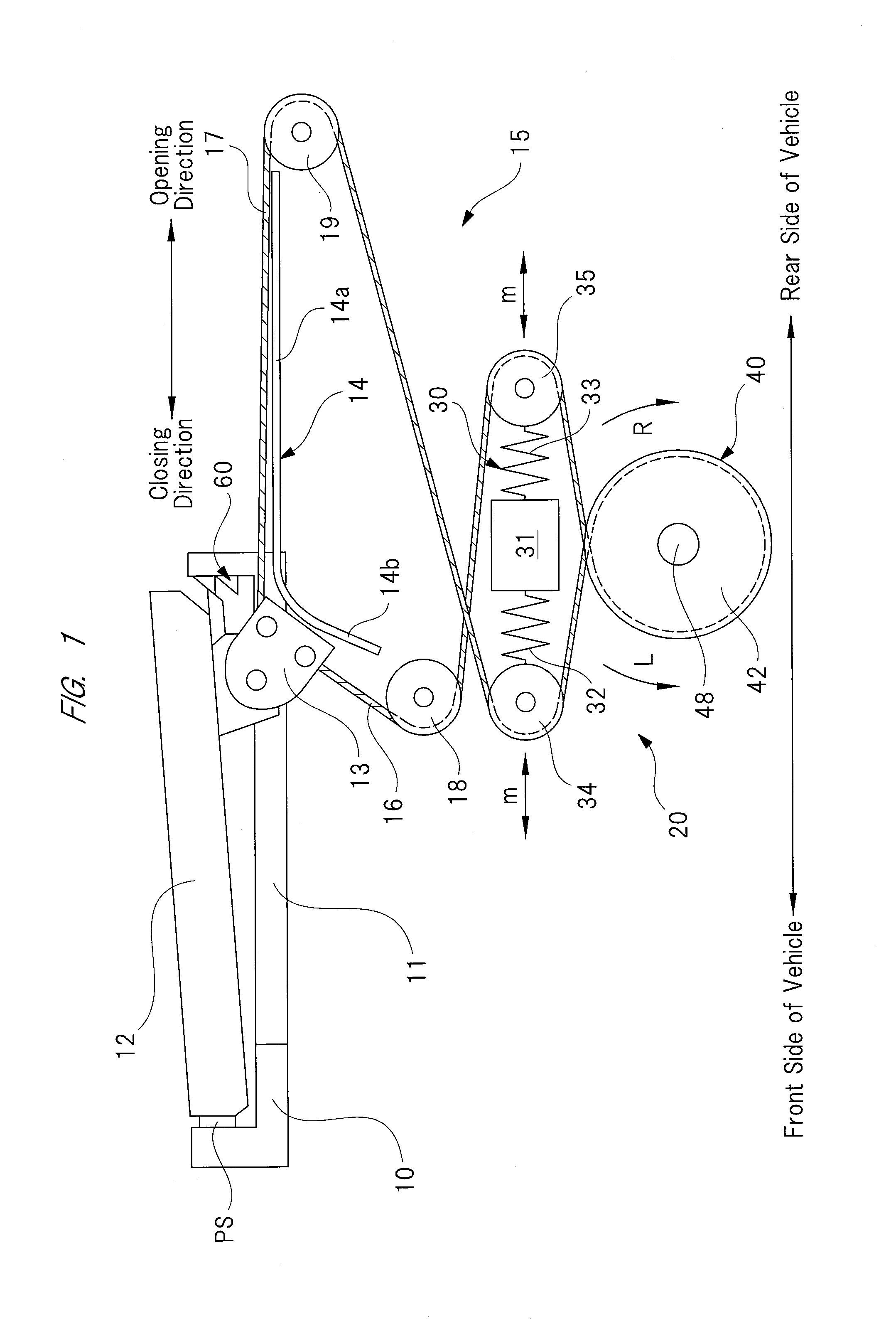 Control apparatus for opening and closing unit for vehicle