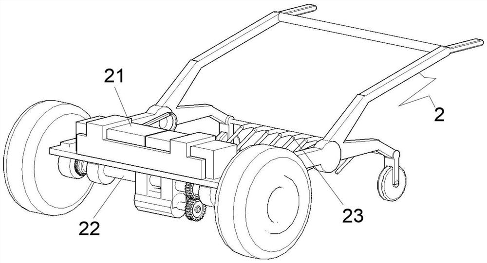 Soil loosening and turning mechanism