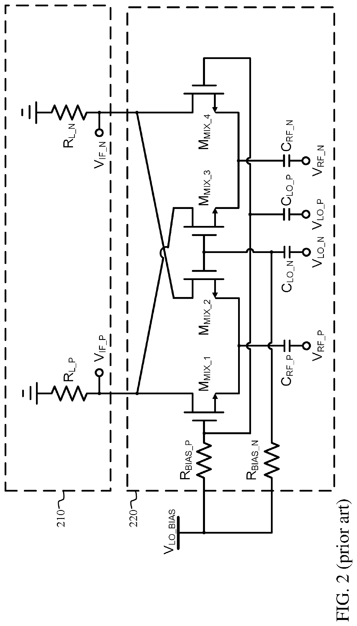 Mixer bias circuit