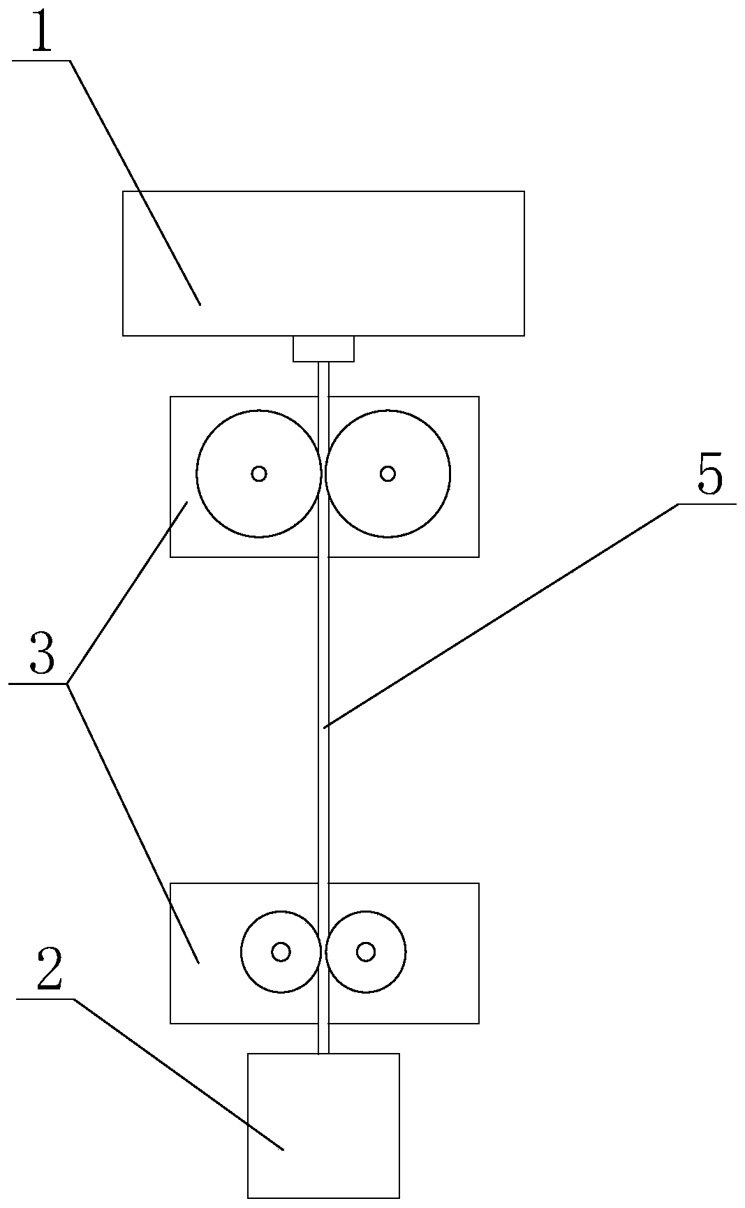 A fast filament feeding device for fdm type 3d printing filament