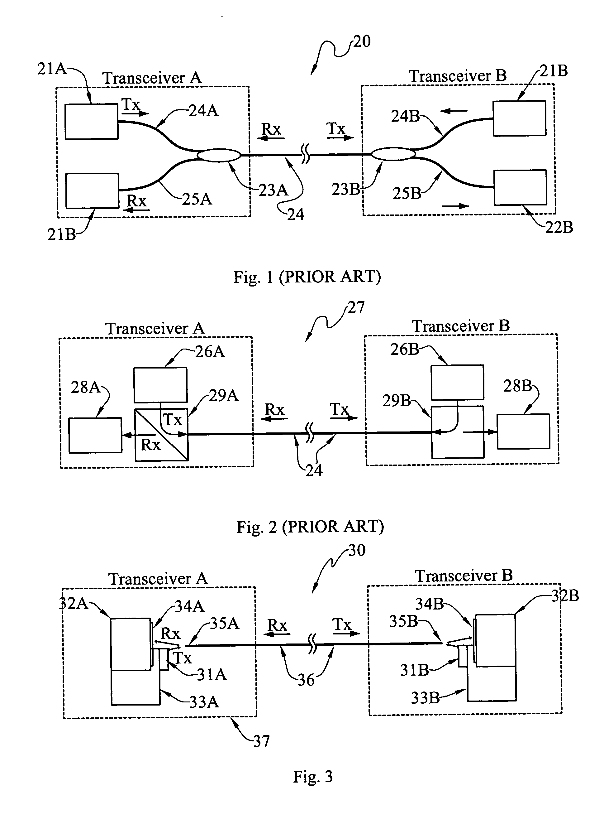 Fiber-optic transceiver