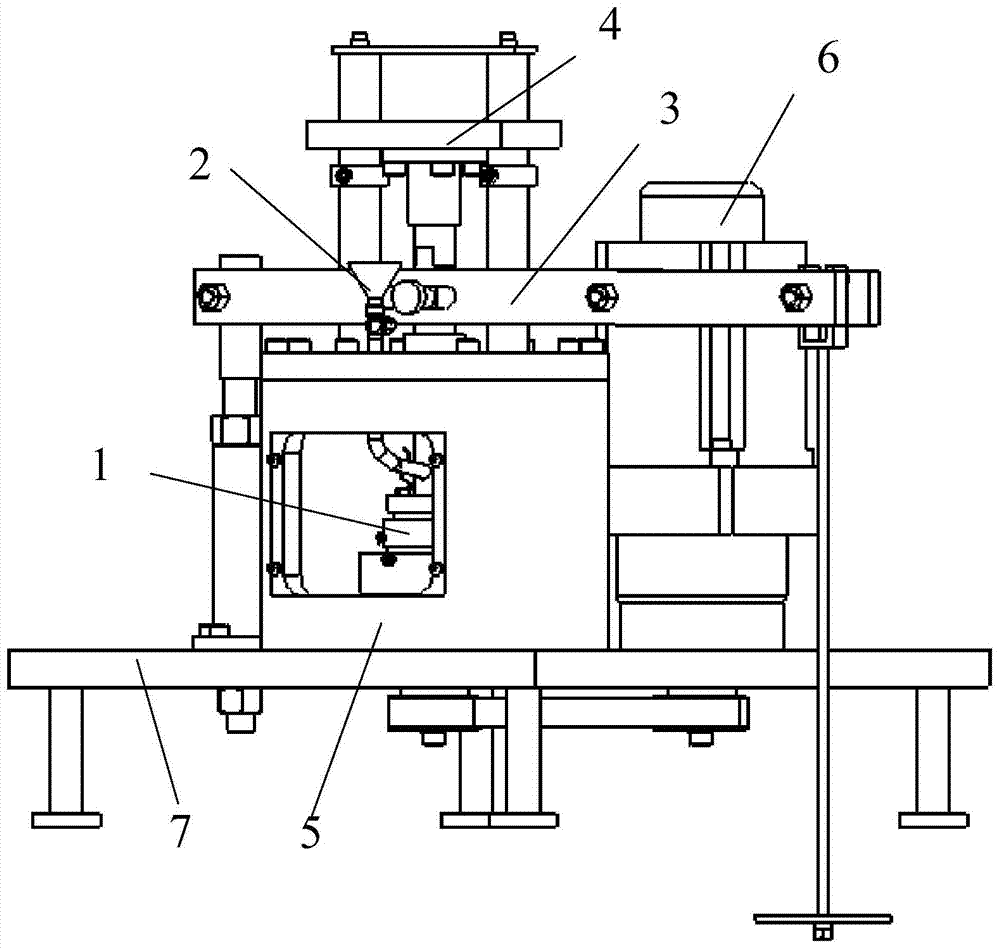 Sulfur friction test device