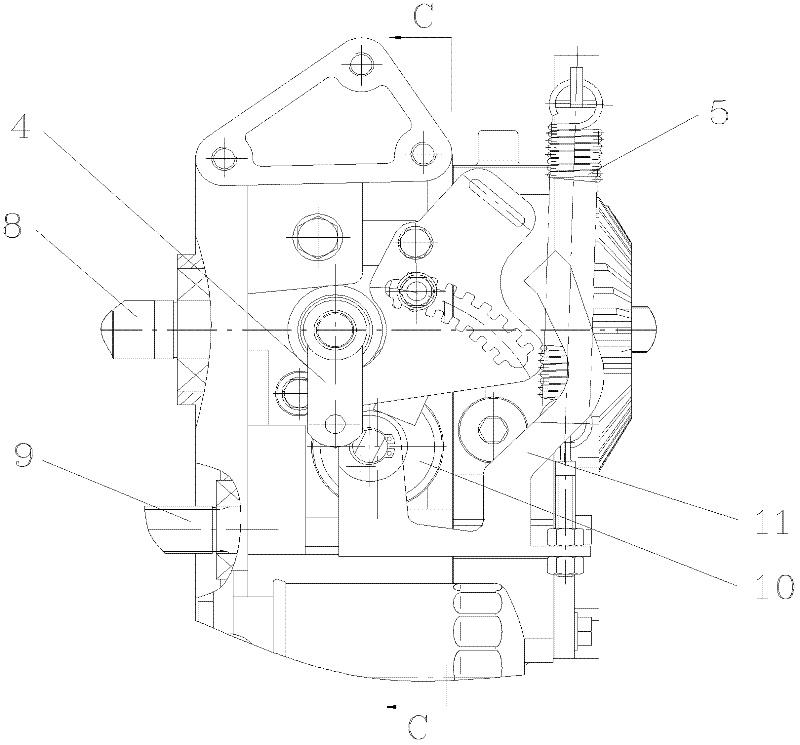 Method and device for automatically resetting zero position on hydraulic transmission device