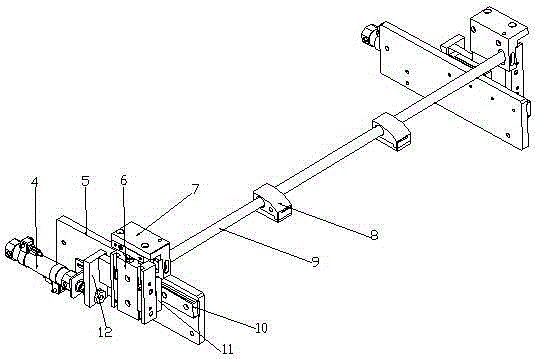 Separating mechanism for flexible teflon cloth