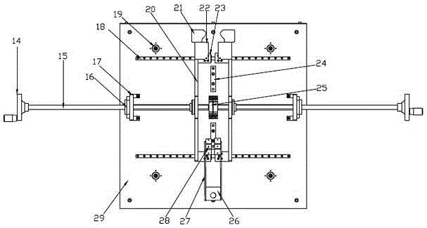 Separating mechanism for flexible teflon cloth