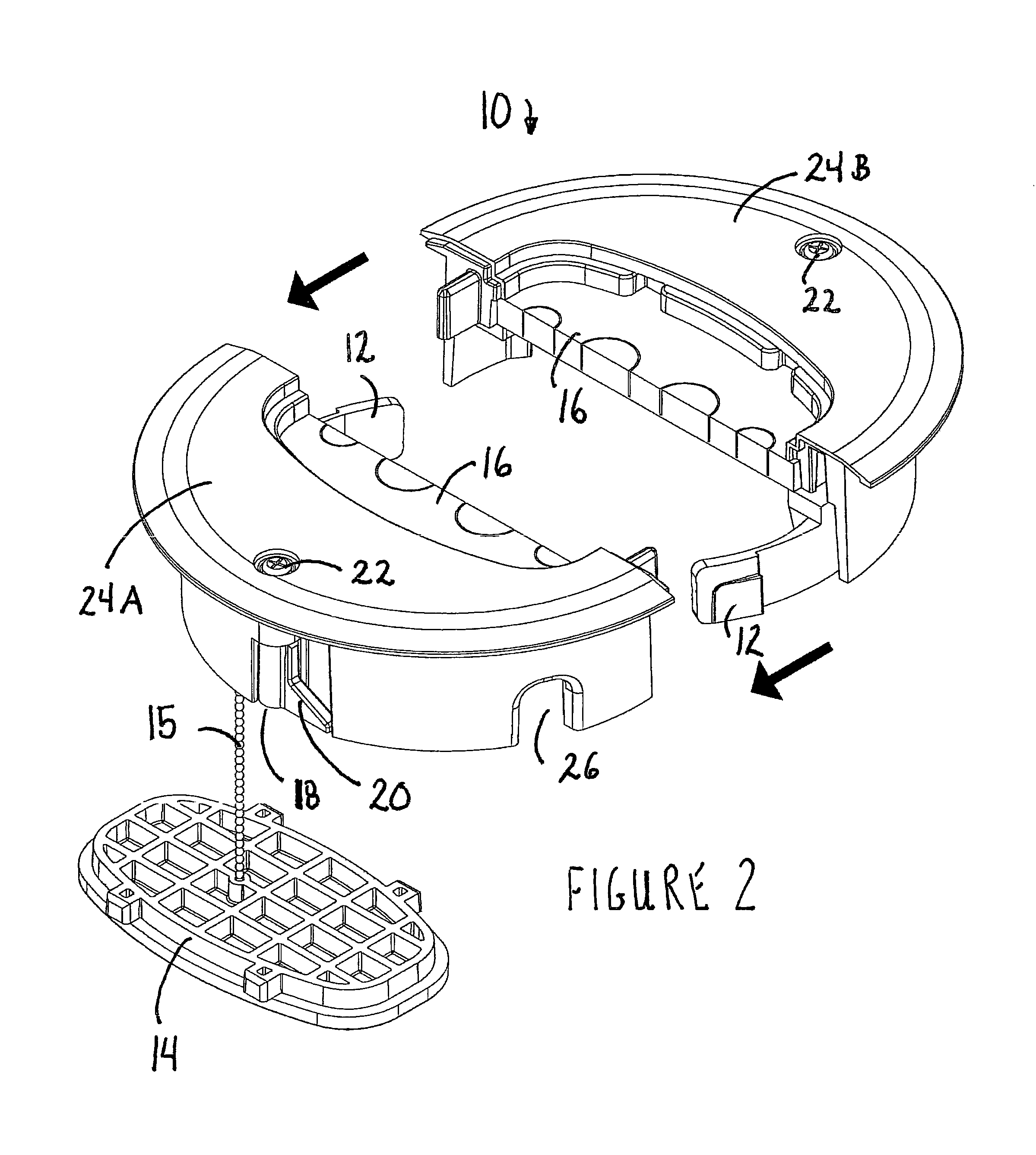 Method for retrofitting air plenum grommets