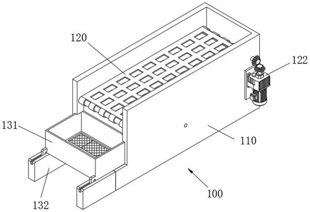 Transmission type hay cleaning equipment with washing structure