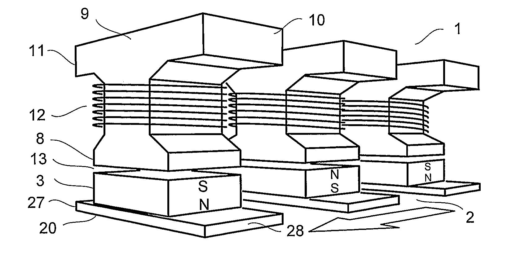 Linear Transverse Flux Machine