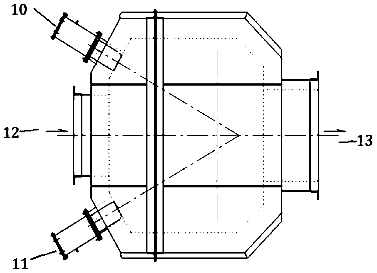 Flue gas circulation type steel plate medium and low-temperature tempering furnace and low-temperature control method