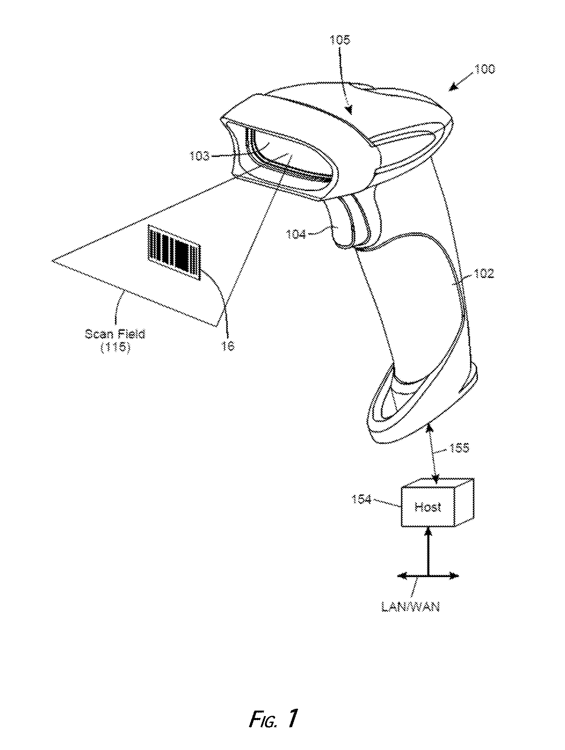 System and method for reading code symbols at long range using source power control