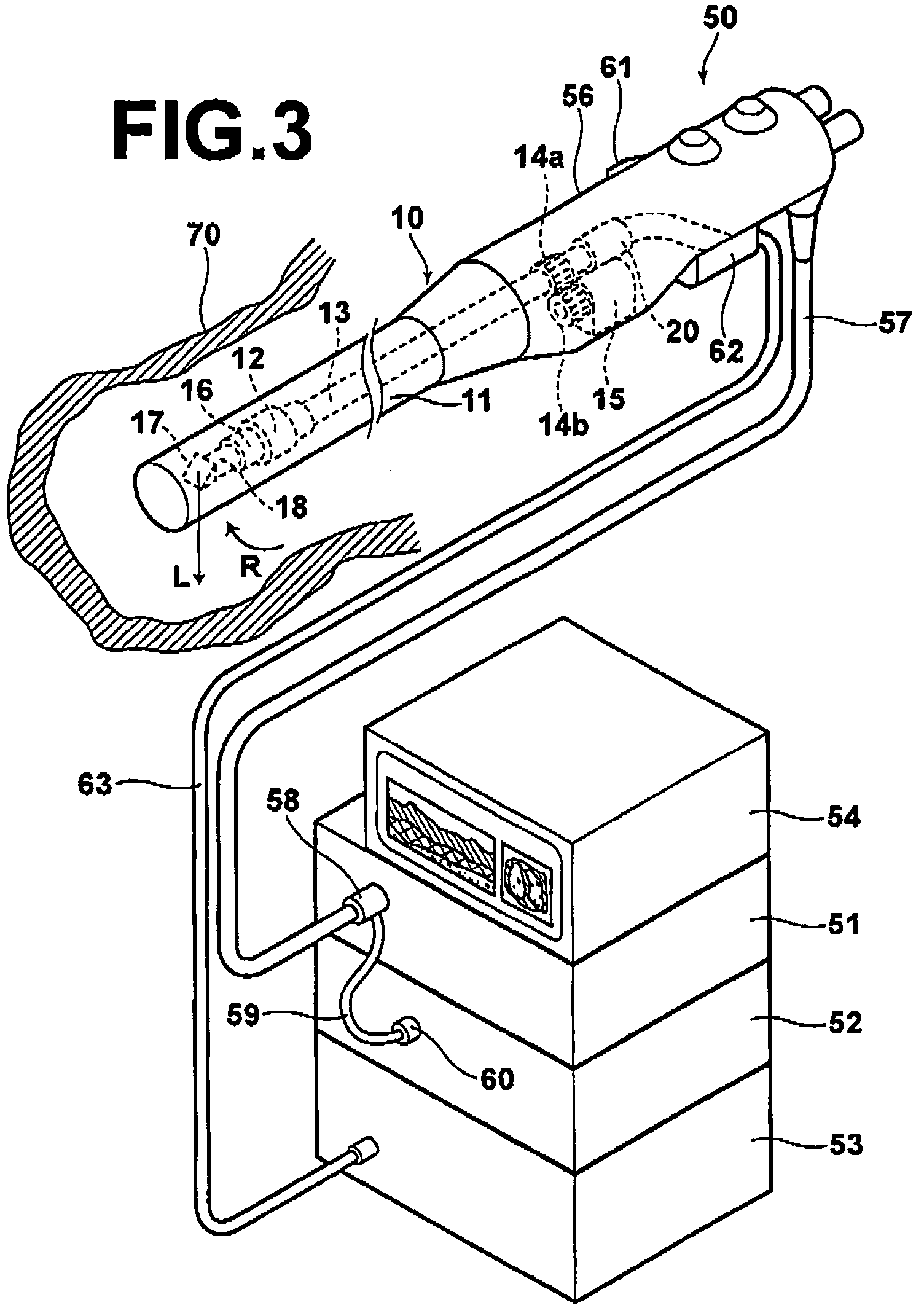 Optical probe and optical tomography system