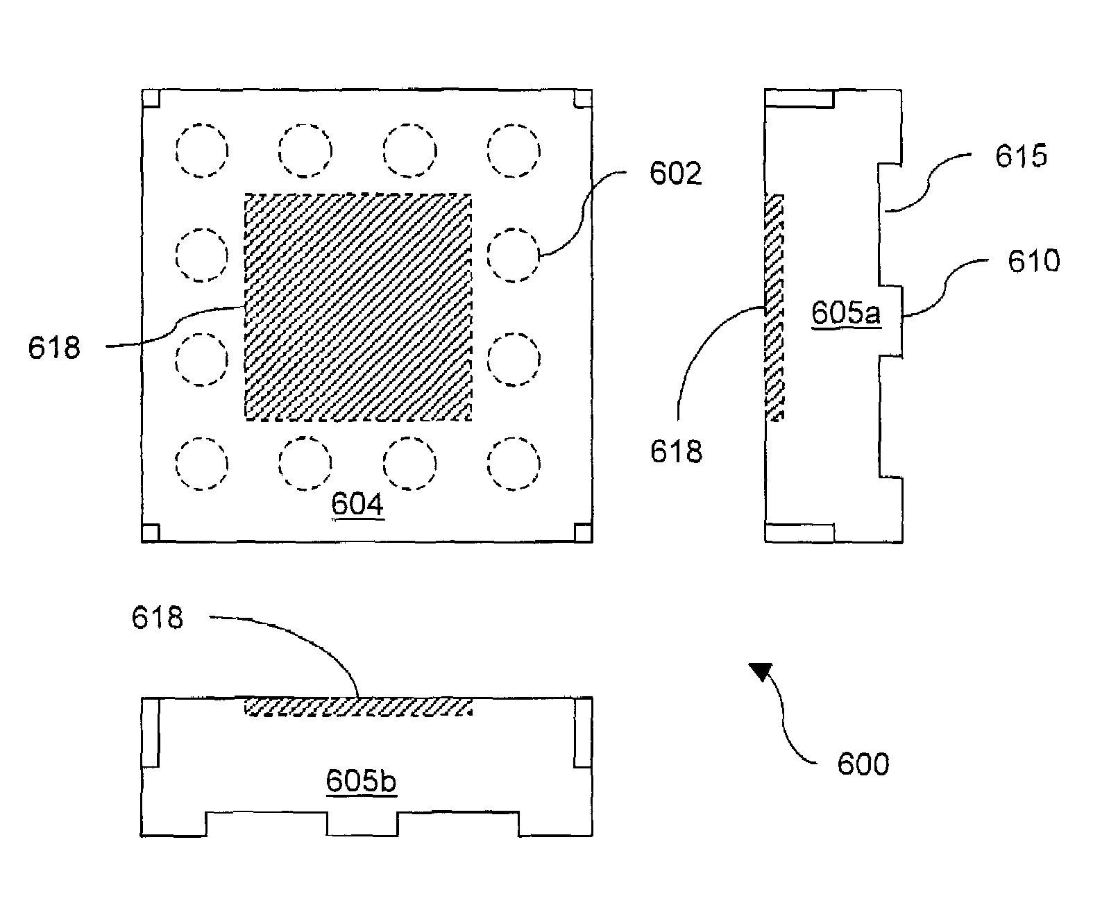 EMI shield including a lossy medium