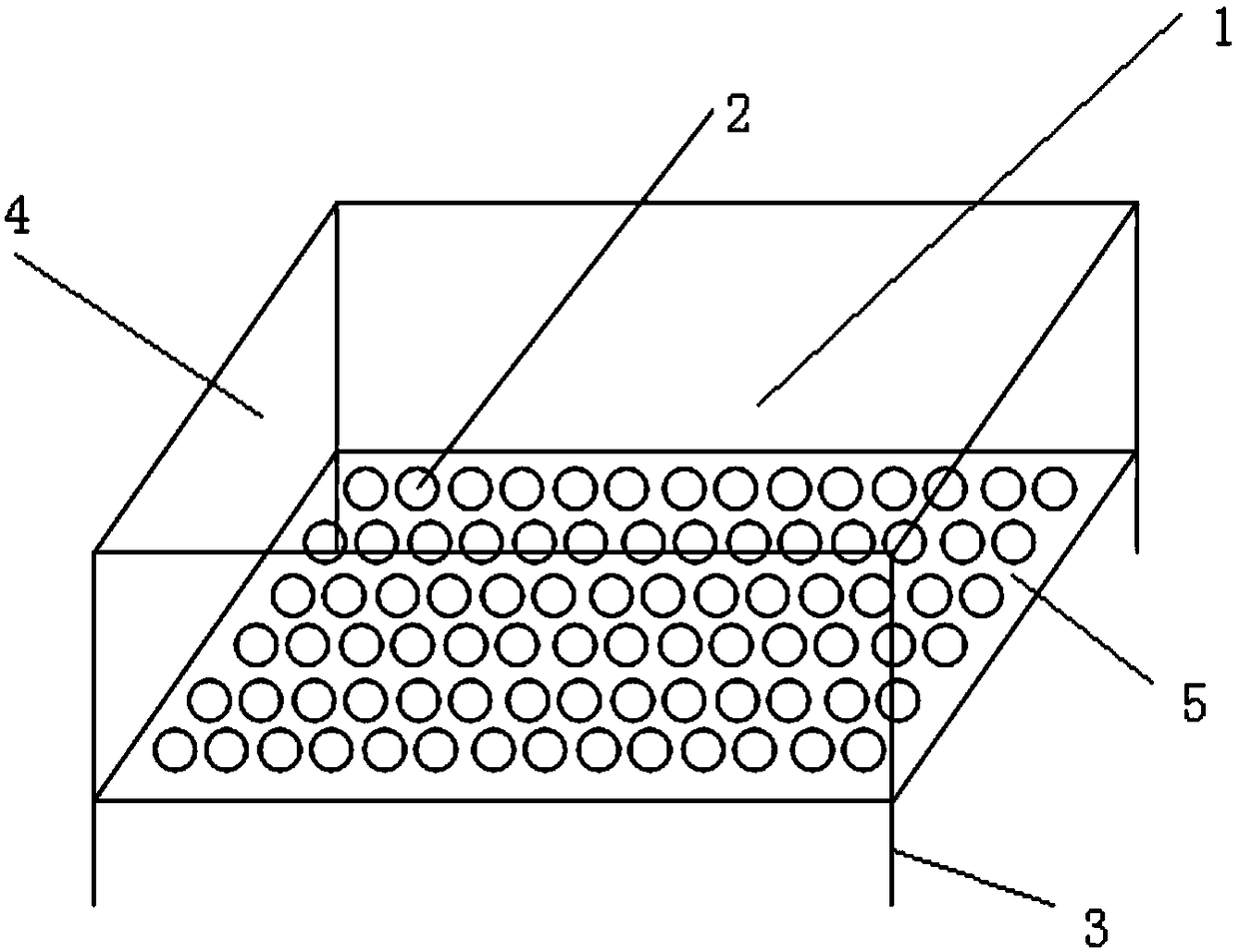 A new type of pavement permeable concrete product and preparation method thereof