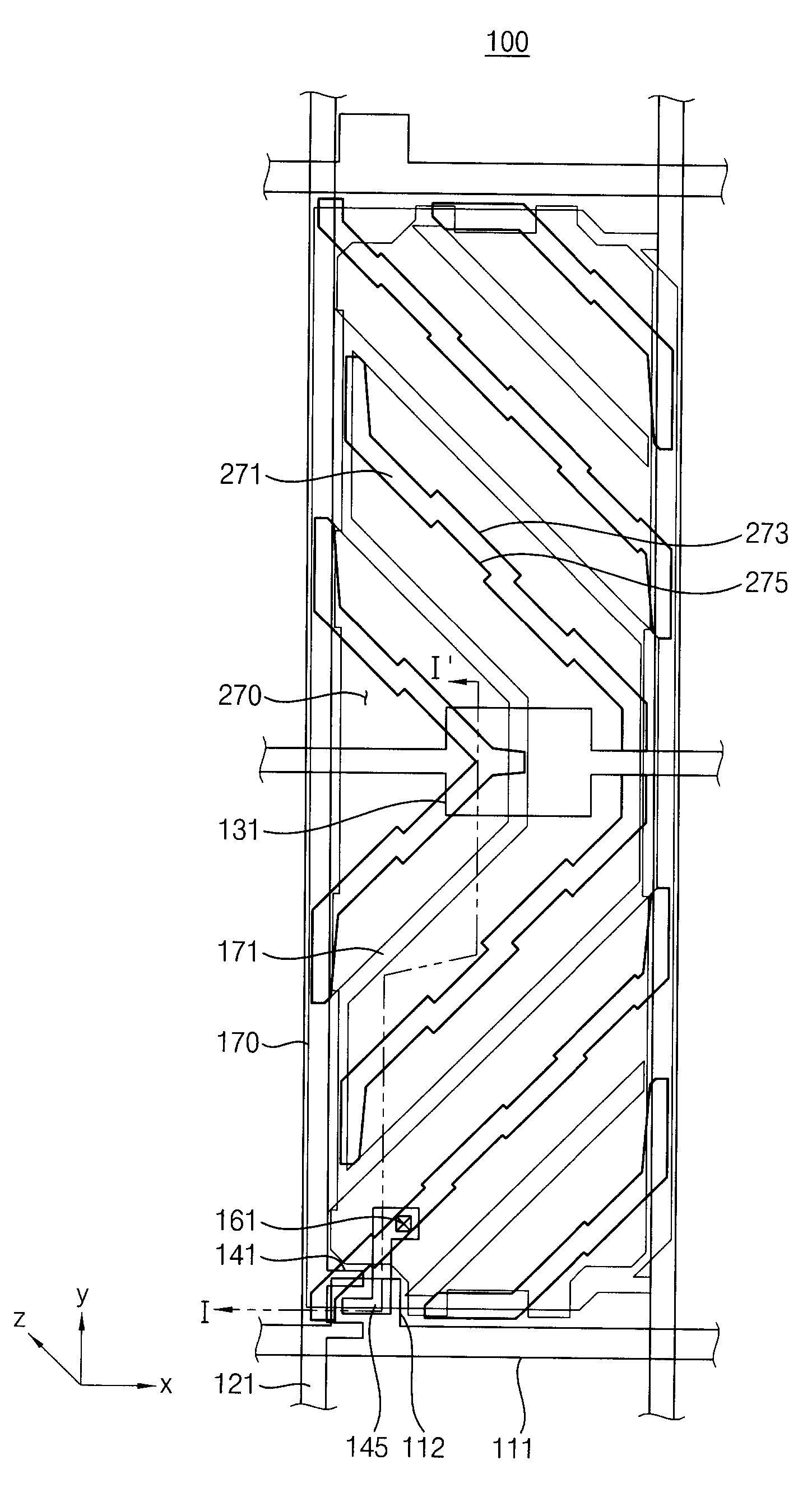 Display substrate and display panel having the same