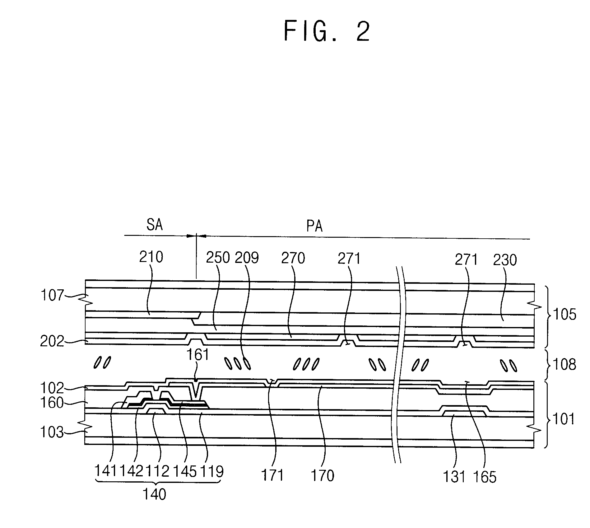 Display substrate and display panel having the same