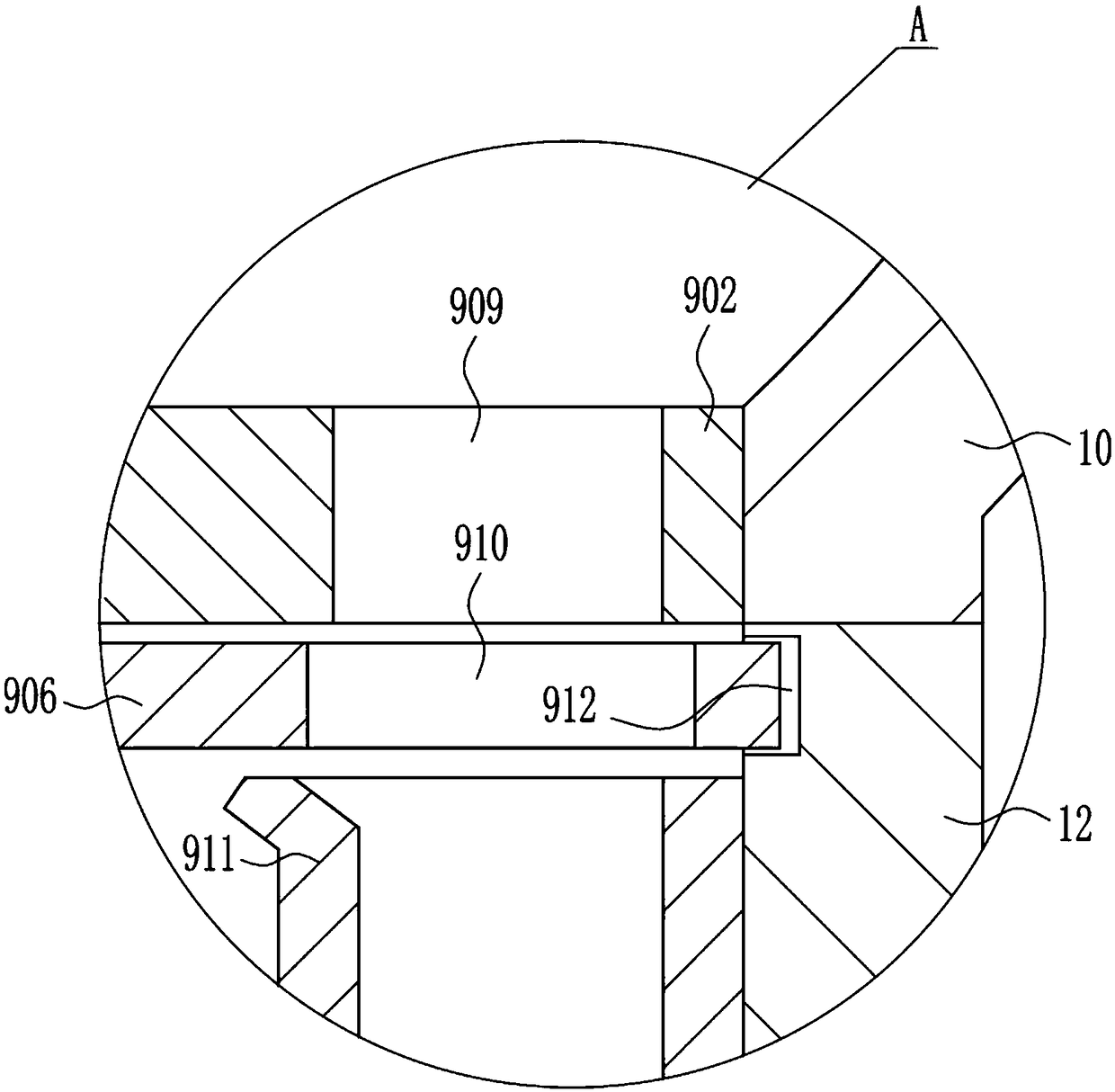 Disinfectant powder spraying apparatus for aquaculture