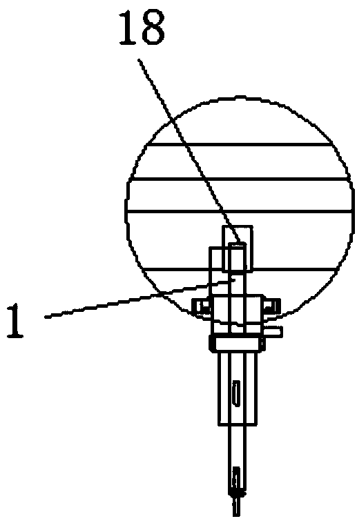 Dual-needle etching robot of PCB