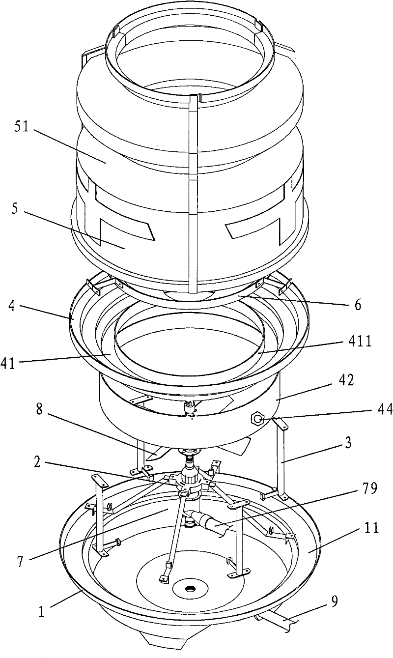 Energy-saving cooling tower