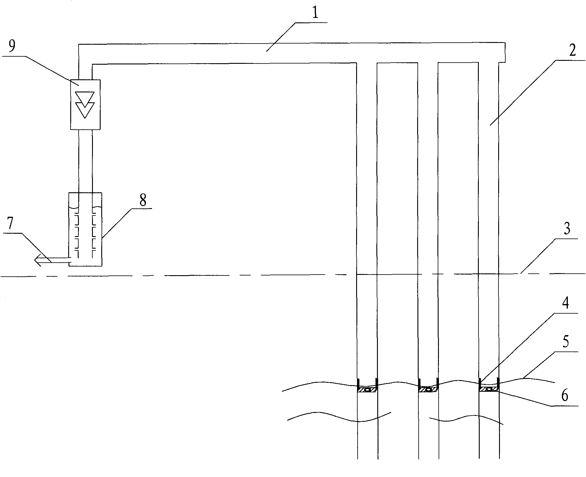 Water-ground-source heat pump system