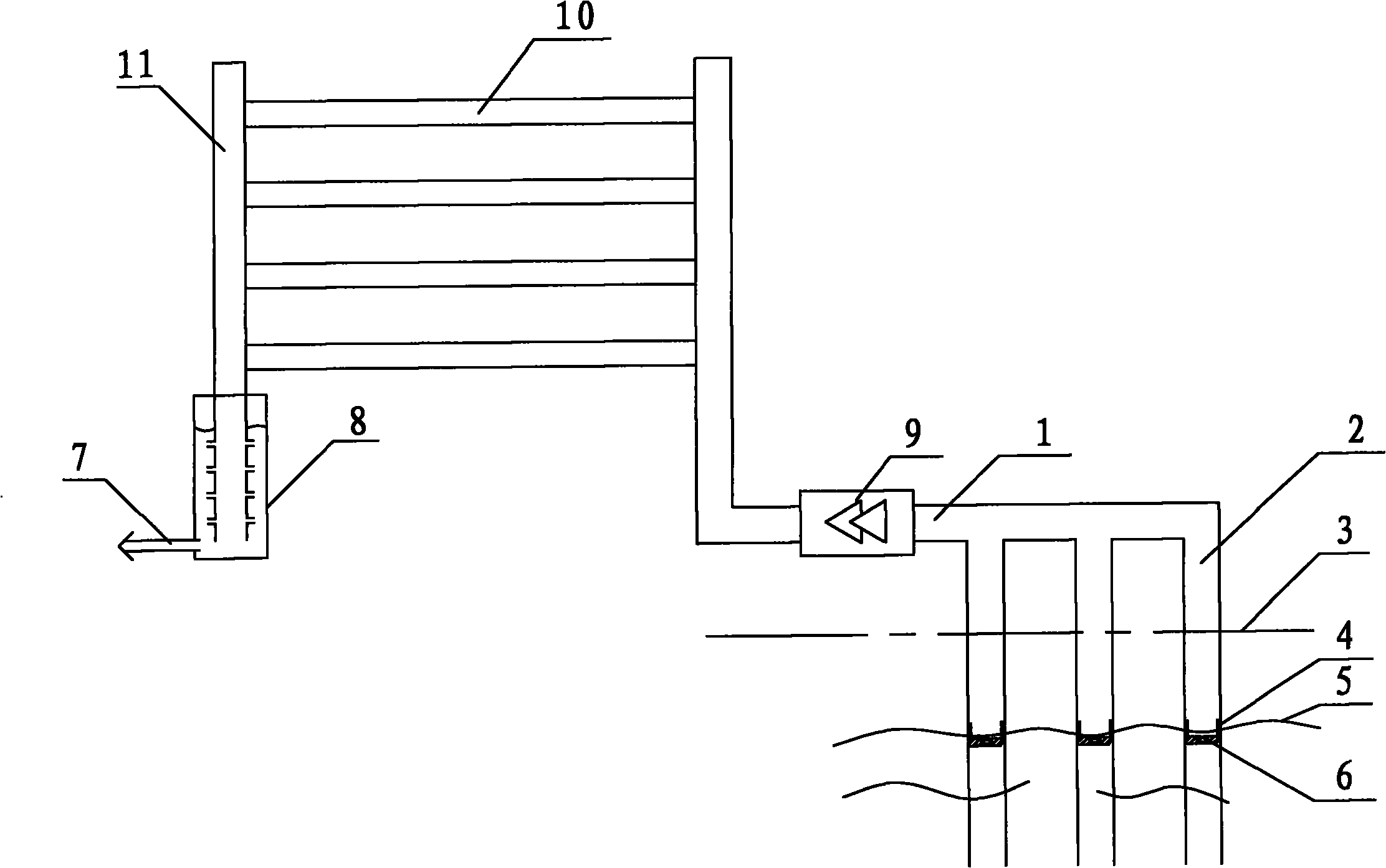 Water-ground-source heat pump system