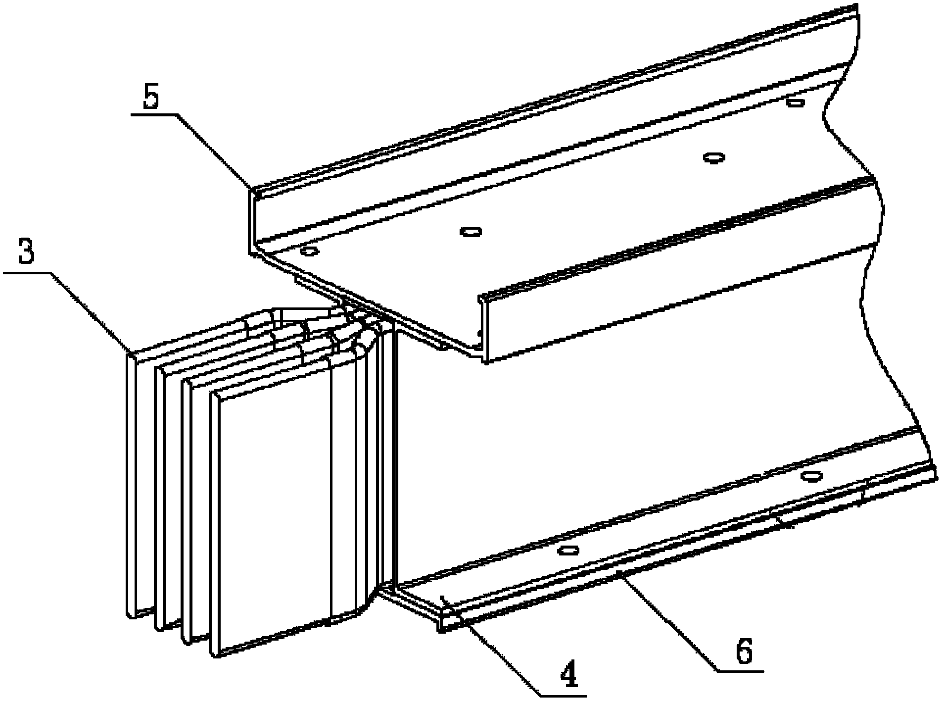 Novel busway with large current and low voltage