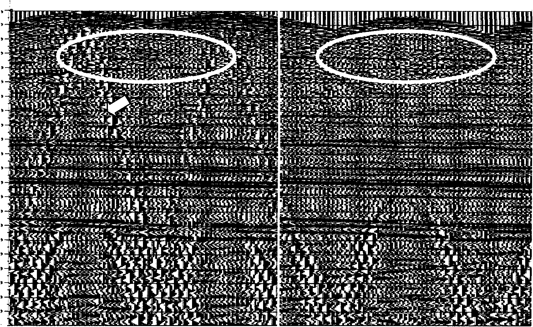 Noise suppression evaluation method for three-dimensional observation system