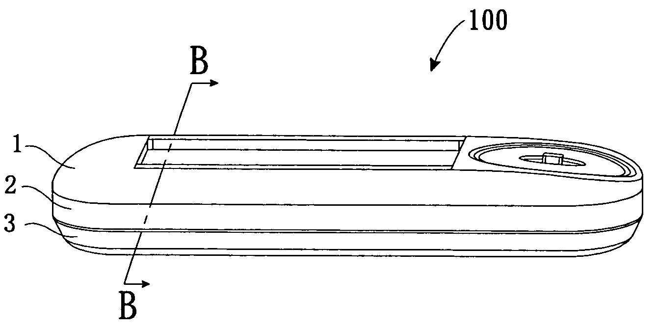 Housing for an electronic apparatus