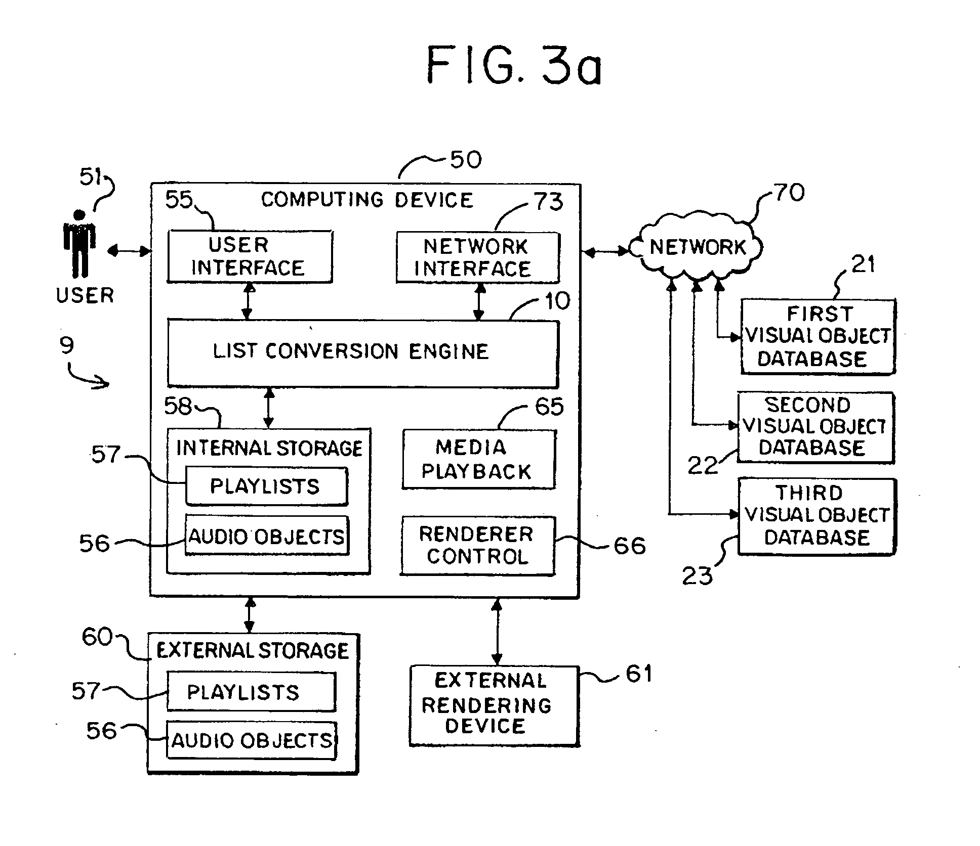 System and method for using a list of audio media to create a list of audiovisual media