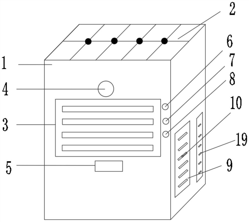 Control method of portable outdoor air conditioner and outdoor air conditioner