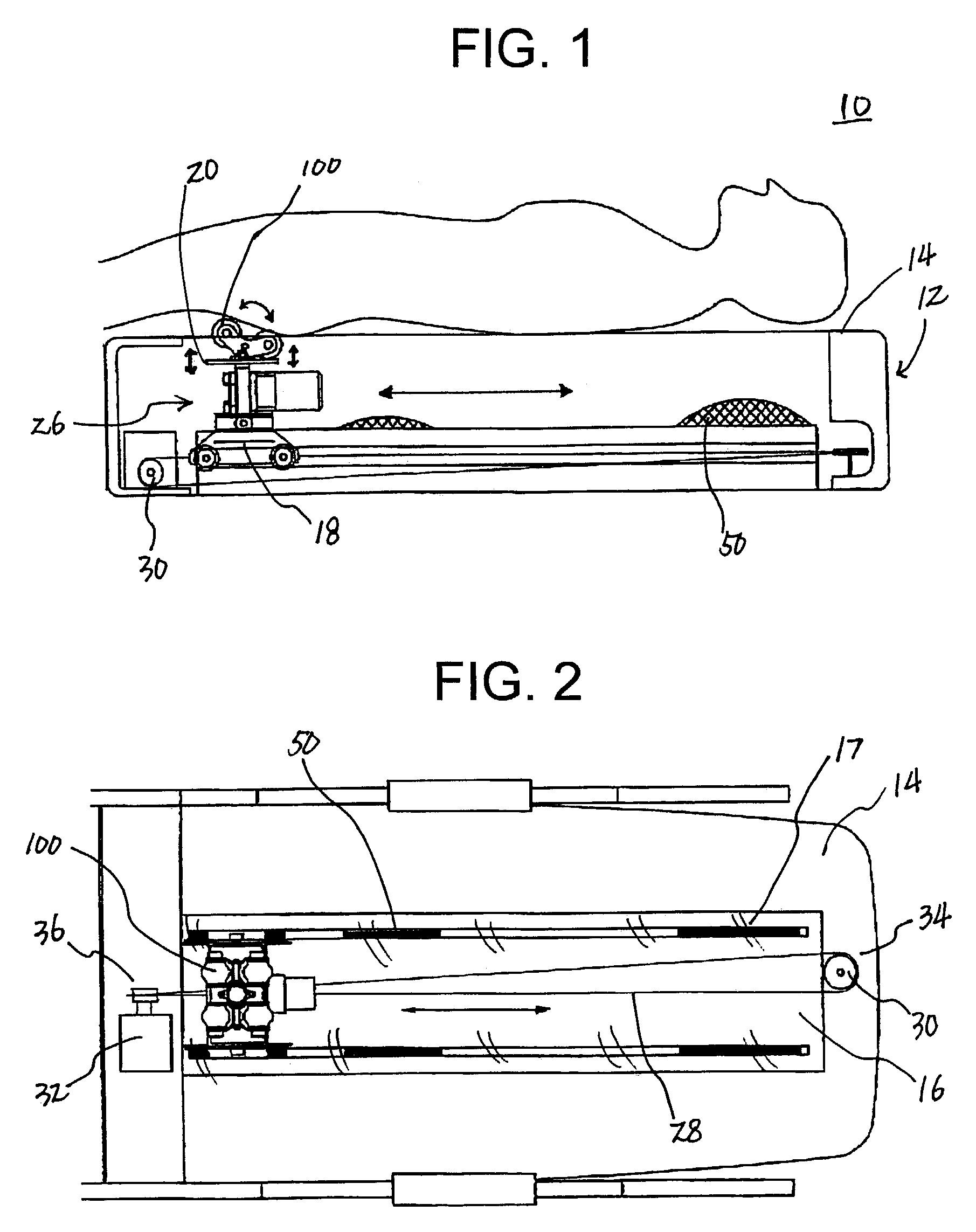 Lie-down massager