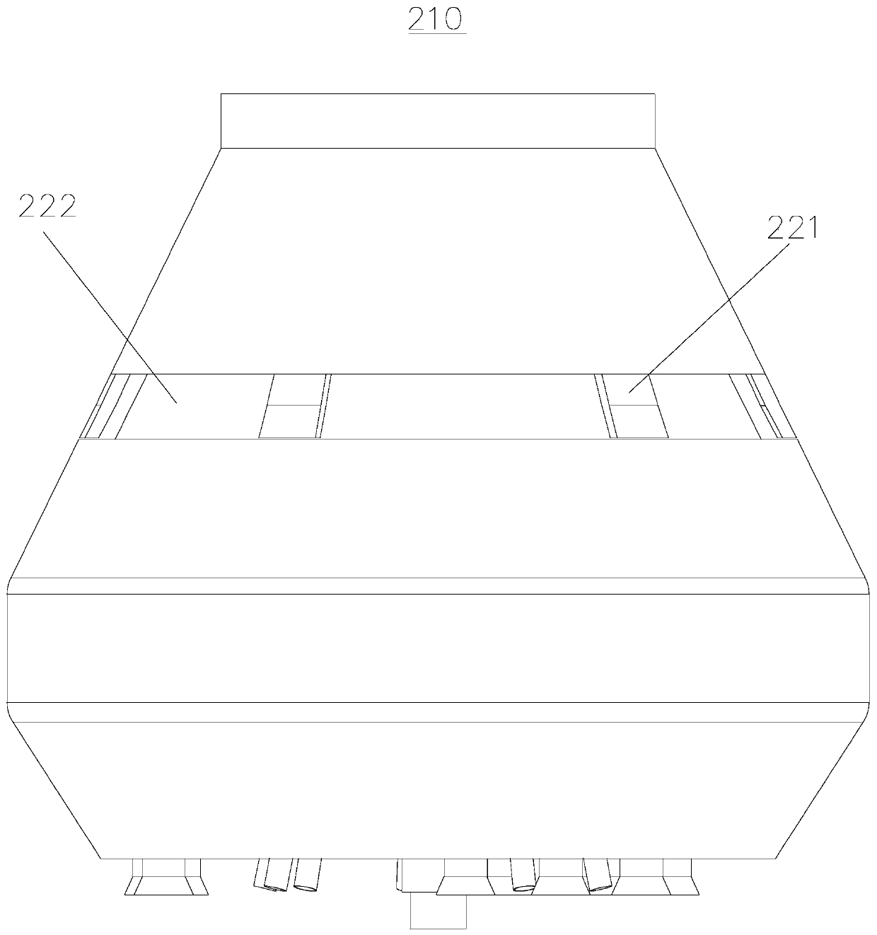 Buoy release and recovery system based on separable inner turret mooring system