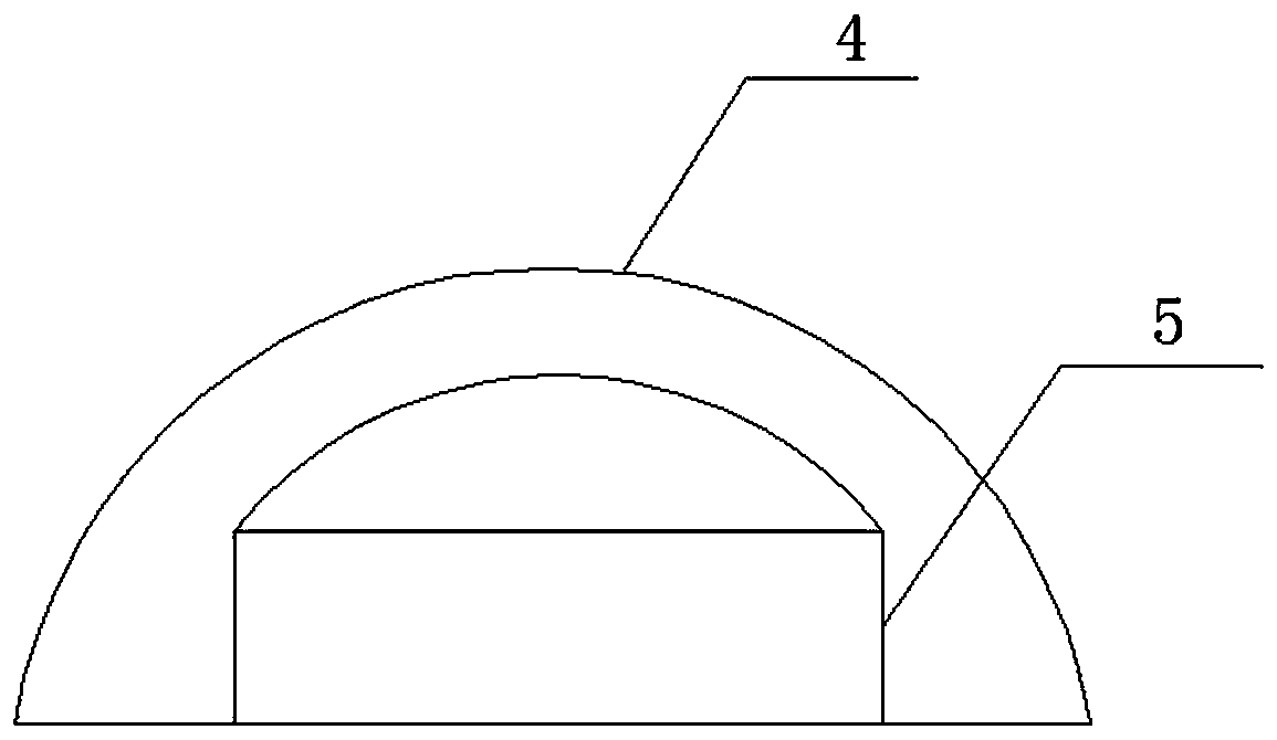 An intelligent alarm road isolation guardrail