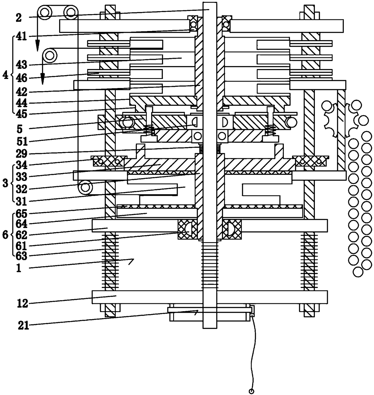 A self-positioning lifting device