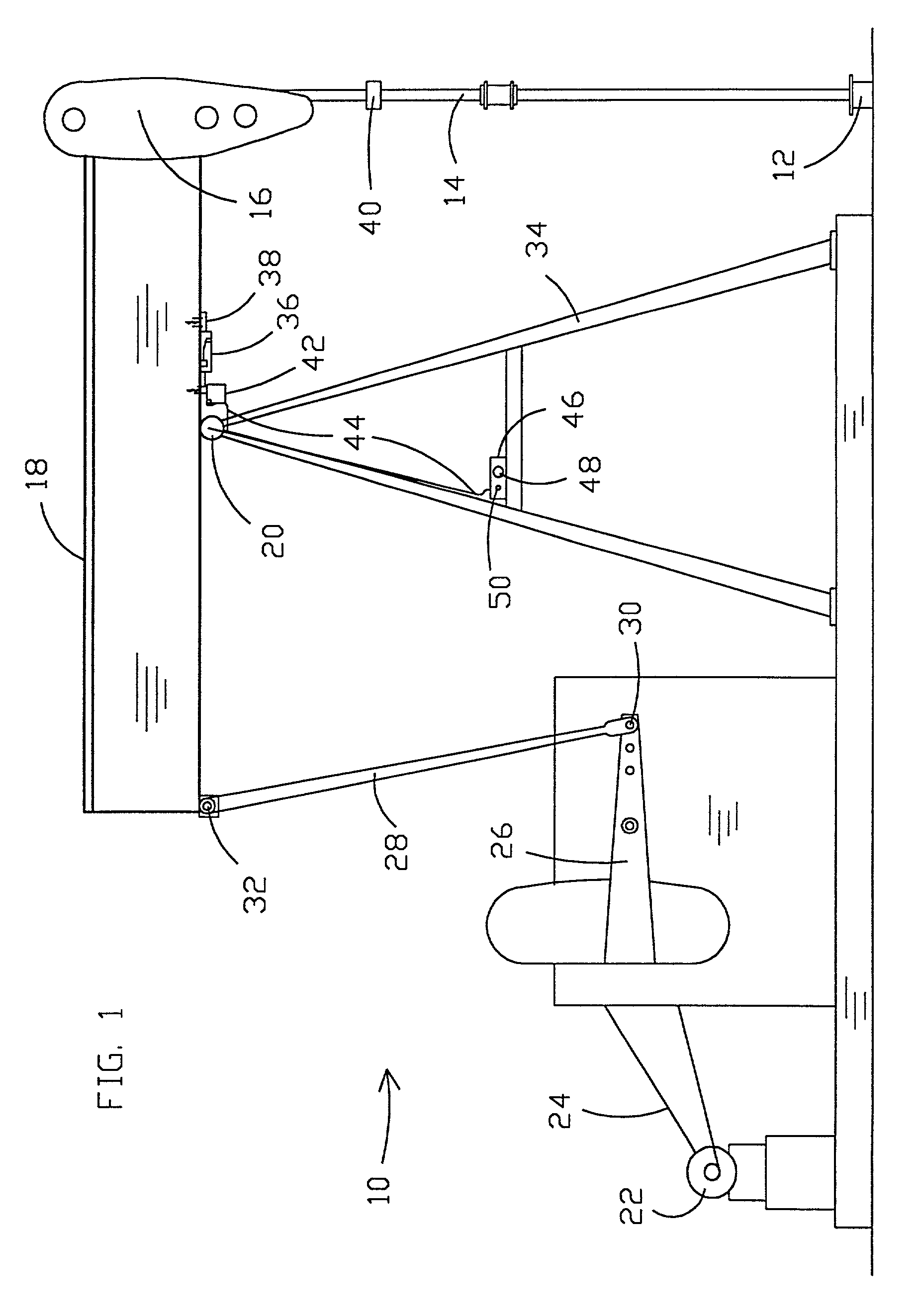 Pumpjack dynamometer and method