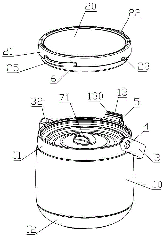 Vacuum thermal cooker