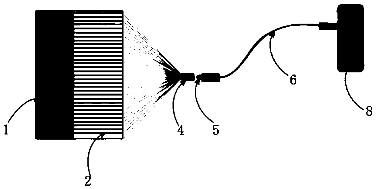 Optical fiber electric embroidery light-emitting sheet