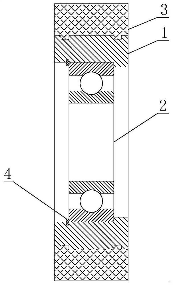 Anti-aging escalator rollers