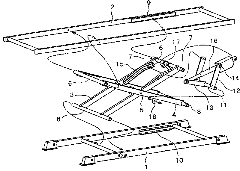 X-linked hoisting mechanism