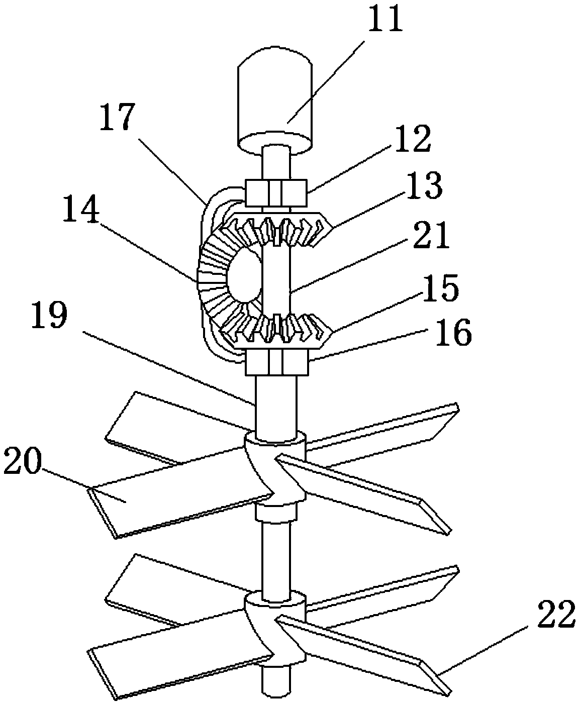 Reparation device for large polluted soil area and reparation method thereof