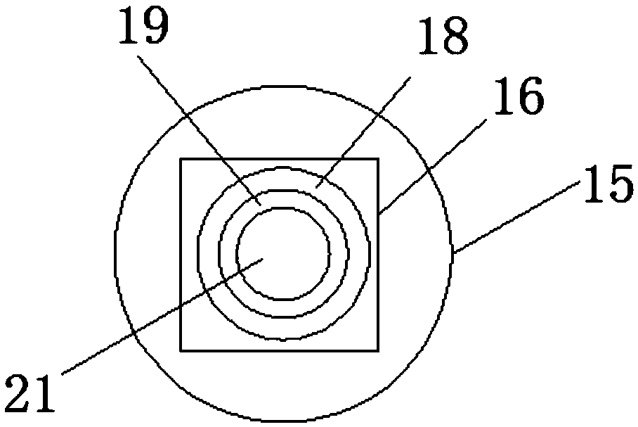 Reparation device for large polluted soil area and reparation method thereof