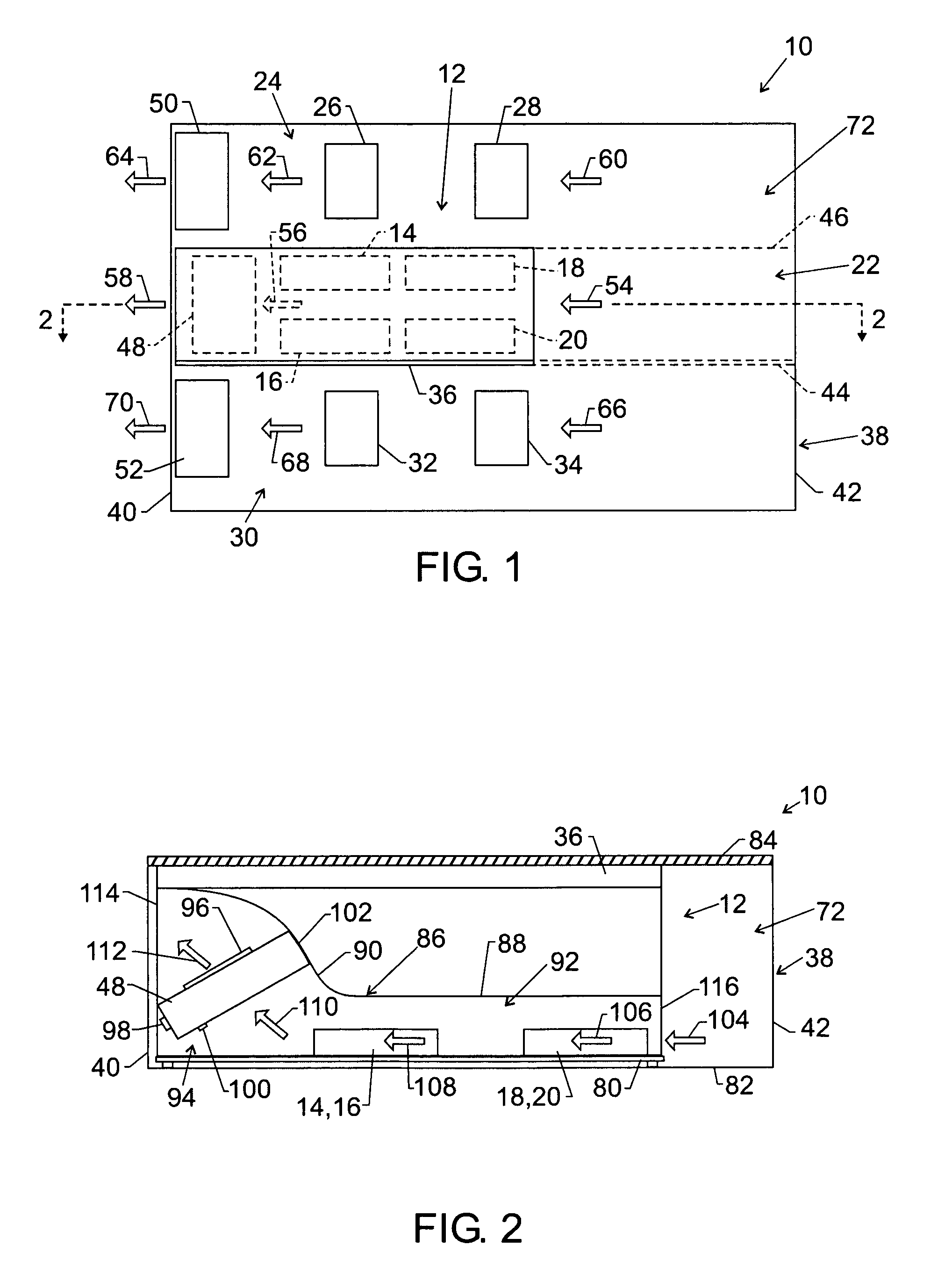 System and method for cooling components in an electronic device